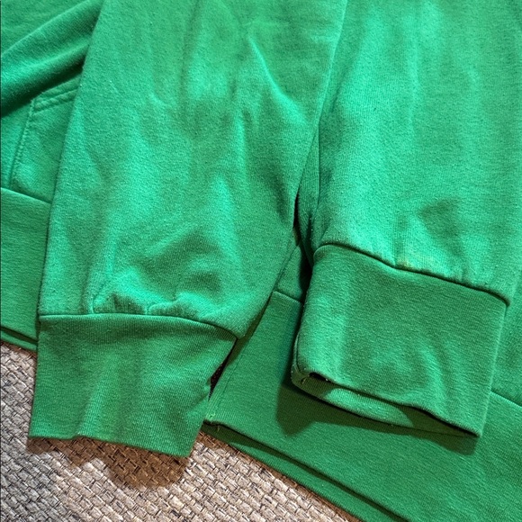 Aviator Nation Smiley 2 Full Zip and Sweatpants Kelly Green Yellow Size Large - Picture 5 of 9